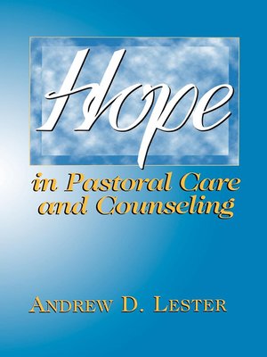 cover image of Hope in Pastoral Care and Counseling